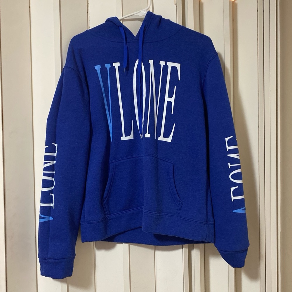 Vlone blue size small hoodie